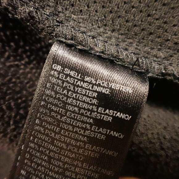 The North Face Apex Softshell Jacket Men’s Medium Black Windproof Outdoor - Picture 12 of 14